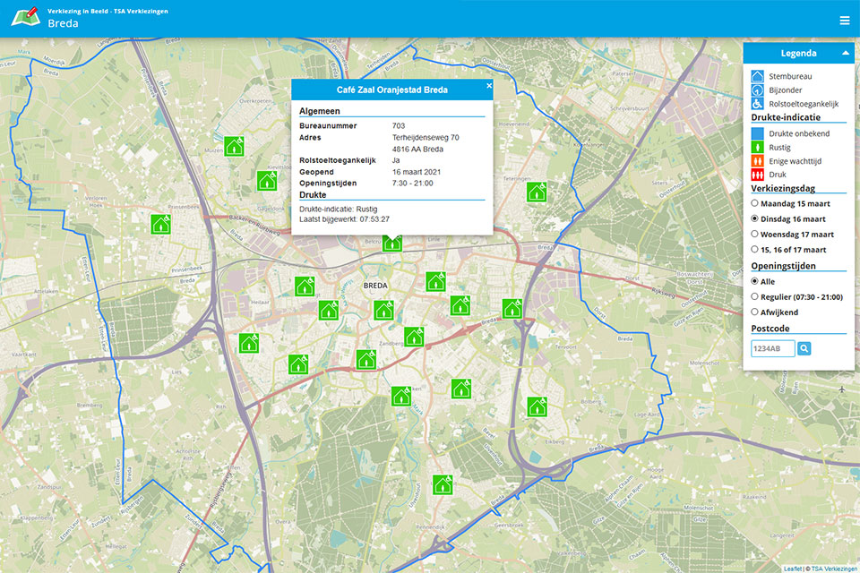 TSA Group Delft bv - screenshot 2021 verkiezinginbeeld.nl